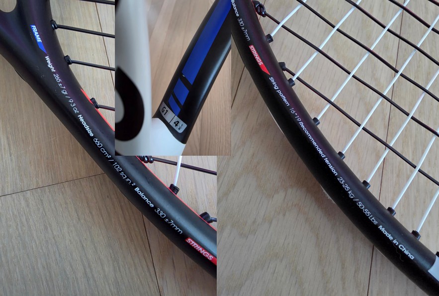 완판] 5만원/중고 테크니화이버 여성 테린이 입문라켓 265G 1그립  이미지 3